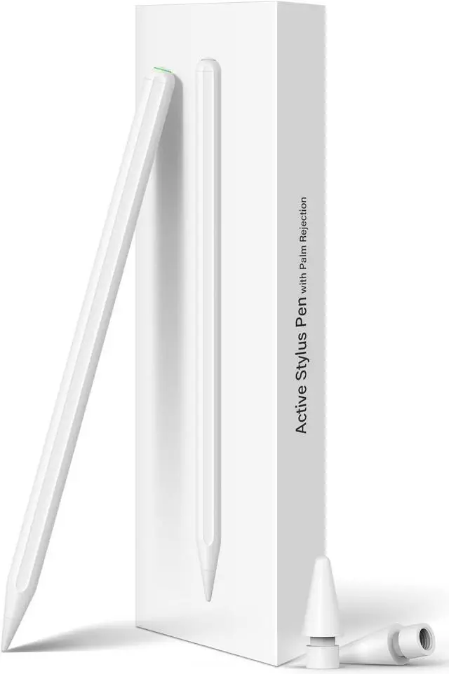 Main image of BONAEVER Magnetic Wireless Charging Pencil 2nd Generation, Stylus Pen Same as Apple Pencil 2 Gen, Compatible with iPad Pro 11 in 1/2/3/4, iPad Pro 12.9 in 3/4/5/6, iPad Air 4/5, iPad Mini 6