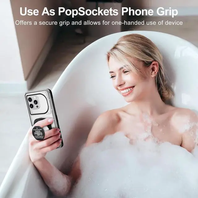 Alt view image 7 of 7 - BONAEVER Waterproof Phone Case, Underwater Phone Case for Snorkeling, Universal IPX8 Diving Case with Lanyard Up to 6.9" for Phone 16/15/14/13/12 Pro Max, Galaxy S25/S24/S23/S22/Google/Moto