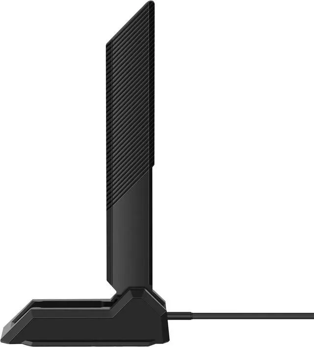 Alt view image 5 of 7 - BONAEVER External WiFi 6 6E Tri-Band Antenna 6GHz 5.8GHz 2.4GHz Magnetic Base Replacement Antenna for PC Desktop Computer Asus Rog Strix Gigabyte Aorus Gaming WiFi Motherboard Card, Slinkdsco