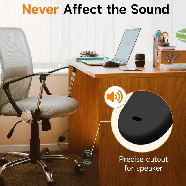 Alt view image 6 of 7 - BONAEVER for Samsung Galaxy SmartTag2 Case, 4 Pack Protective Silicone Case for Galaxy Smart Tag 2 with Key Ring for Keys, Wallet, Luggage, Pets