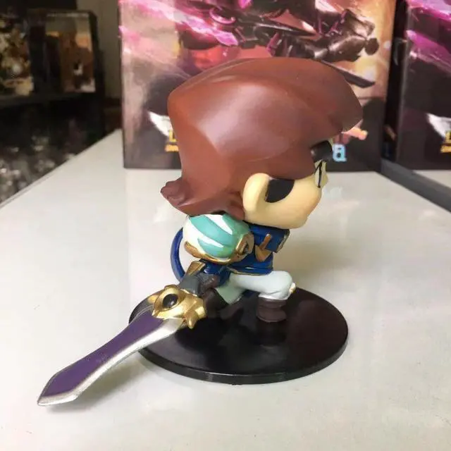 Alt view image 2 of 5 - League of Legends LOL Demacia Galen Q Edition boxed hand office model
