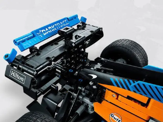 Alt view image 5 of 6 - Unbranded Technic McLaren Formula 1 Race Car Building Blocks Model for Adults