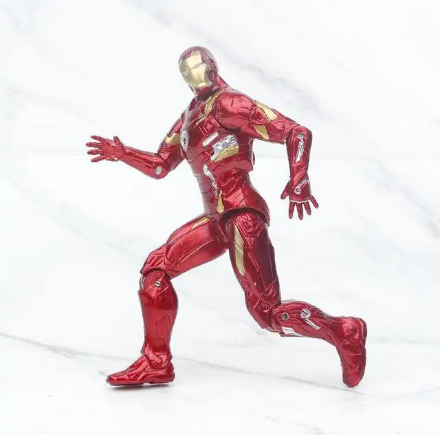 Alt view image 4 of 4 - Marvel Legends Avenger Comic Heroes IRON MAN  7'' Action Figure Kid Toys