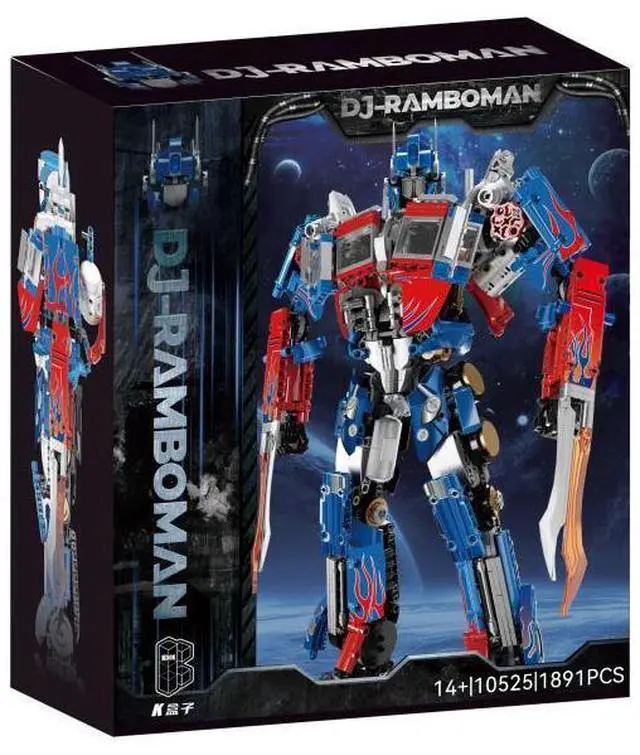 Alt view image 2 of 6 - Transforming Robot Building Toys Set Construction Blocks Kit 1891PCS