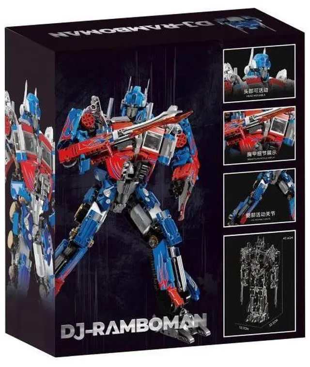 Alt view image 3 of 6 - Transforming Robot Building Toys Set Construction Blocks Kit 1891PCS