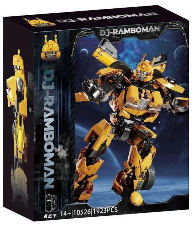 Alt view image 7 of 7 - Transforming Robot Building Toys Set Construction Blocks Kit 1923PCS