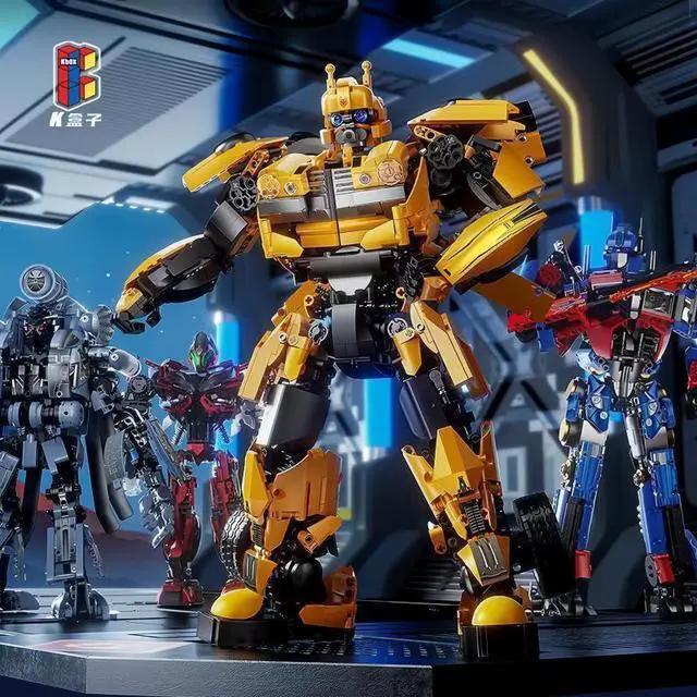 Alt view image 2 of 7 - Transforming Robot Building Toys Set Construction Blocks Kit 1923PCS