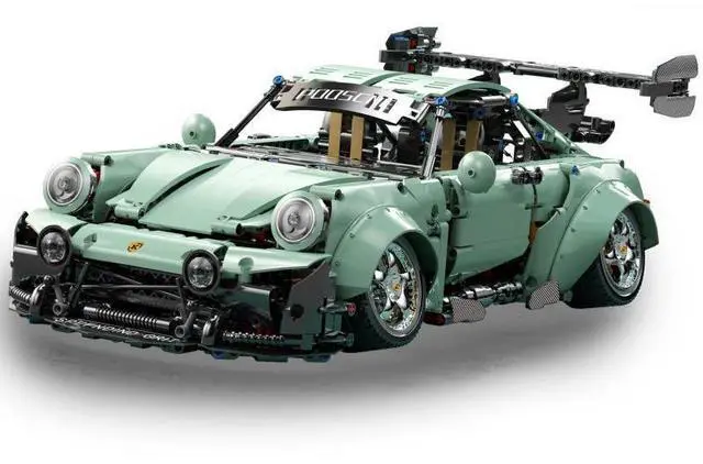 Main image of Porsche 964 Model Car Building Kit Performance Race Car Building Blocks 2435PCS