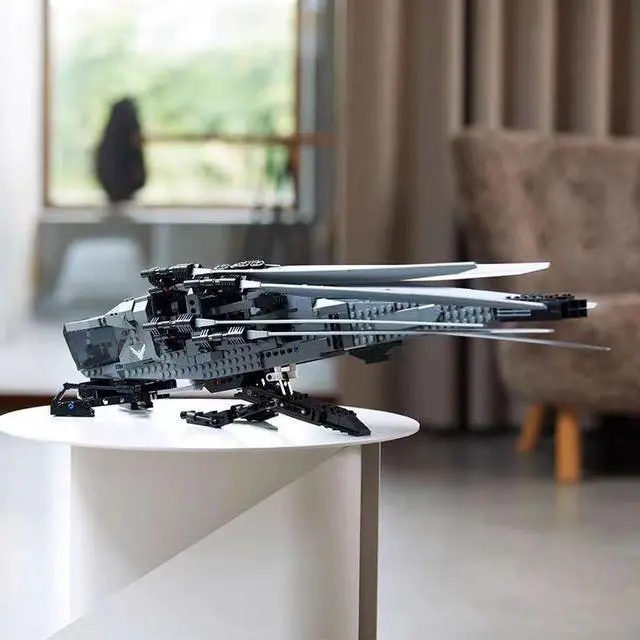 Alt view image 4 of 7 - Unbranded Royal Ornithopter Building Blocks 1369 PCS Gifts for Kids and Adults