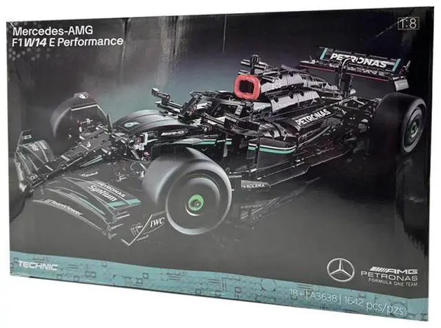 Main image of Unbranded Mercedes-AMG F1 W14 E Performance Race Car Building Blocks 1642 PCS