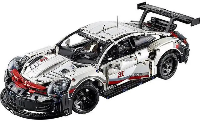 Alt view image 7 of 12 - Race Car Model Building Kit Advanced Replica Exclusive Collectible Gift for Kids