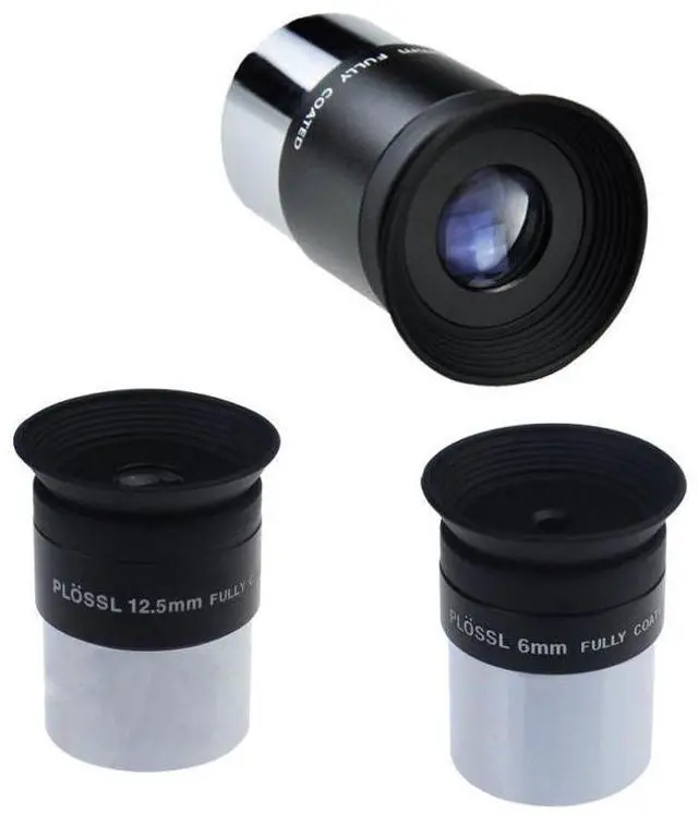 Main image of Gosky 6mm 12.5mm 20mm 1.25inch Plossl Telescope Eyepiece Set / Telescope Lens