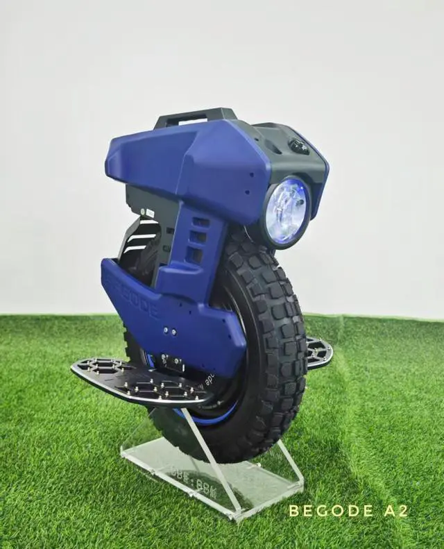 Alt view image 3 of 7 - Begode A2 15-inch Electric Unicycle With  750Wh/84V 50GB Off-road Tire 1000W Motor 18.6Mph 31Miles