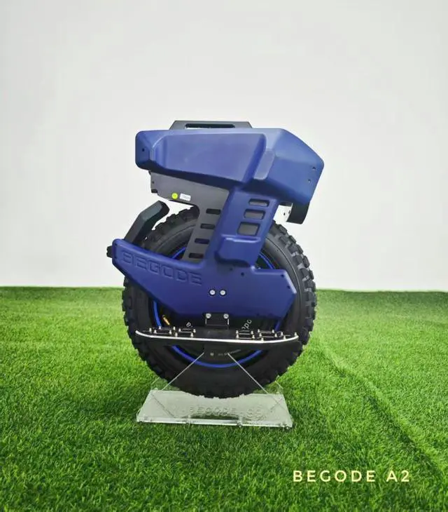 Alt view image 4 of 7 - Begode A2 15-inch Electric Unicycle With  750Wh/84V 50GB Off-road Tire 1000W Motor 18.6Mph 31Miles
