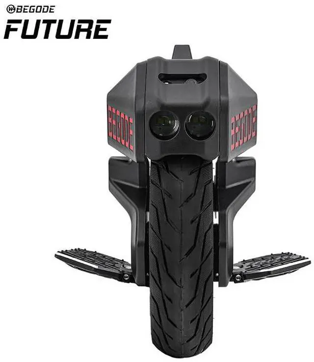 Alt view image 7 of 7 - Begode Future 14-inch Electric Unicycle With 800W Motor 375Wh 9.3Mph 15.5Miles