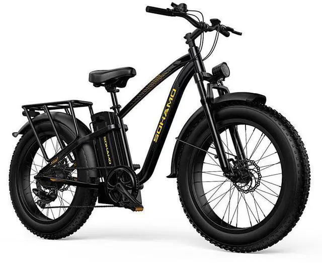 Main image of SOHAMO M3 20'' Foldable Electric Bike Bicycle 28Mph 
48V 15Ah Removable Battery 40Miles
