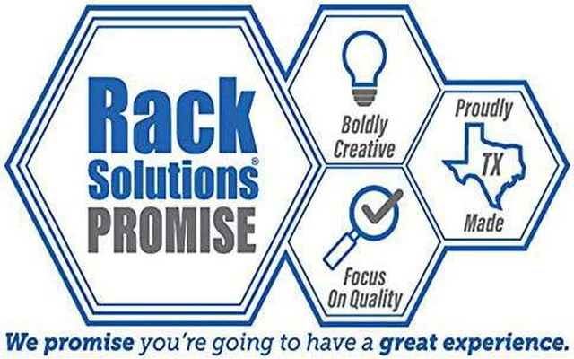 Alt view image 6 of 6 - RackSolutions 8U Open Frame 2 Post Desktop Rack for Networking and AV Equipment