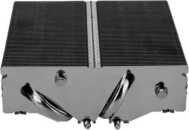 Alt view image 3 of 12 - Thermalright AXP90-X53 Black Low Profile CPU Air Cooler, 53mm Height, Black Nickel Plated, TL-9015B 92mm PWM Fan, for AMD AM4/Intel 115X/1200