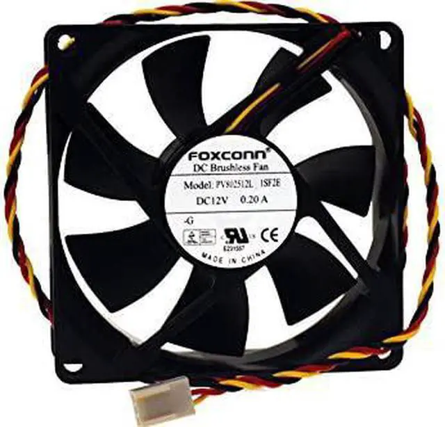 Main image of Foxconn 12v Dc 0.2a 80x25mm 3-pin Fan Pv802512l