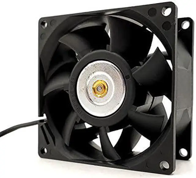 Alt view image 5 of 5 - FFB0812EHE Delta 12V 80mm Fan, 12V 1.35A 3-pin Double Ball Cooling Fan