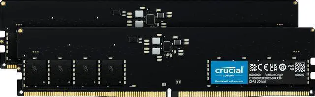 crucial 16GB×2＝32GB DDR-4 CT2K16G52C42U5 Crucial RAM 32GB Kit (2x16GB) DDR5 5200MHz (or 4800MHz