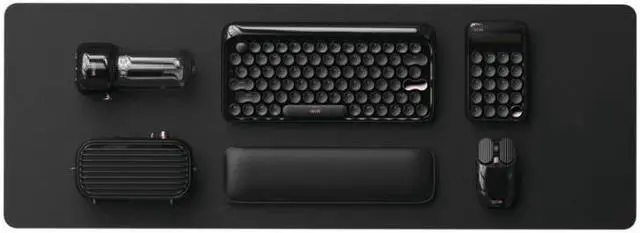 Alt view image 2 of 7 - Lofree Wireless Computer Mechanical Keyboard Mouse Picking Light Speaker Hand Pillow Set EH117 Goldblack Bundle BT