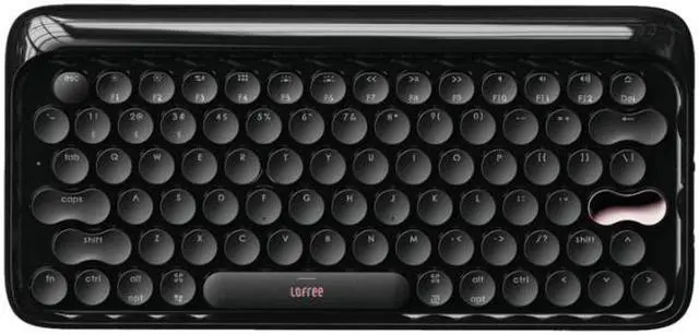 Alt view image 4 of 7 - Lofree Wireless Computer Mechanical Keyboard Mouse Picking Light Speaker Hand Pillow Set EH117 Goldblack Bundle BT