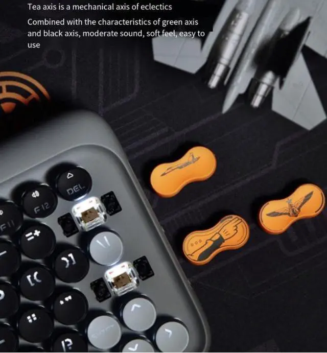 Alt view image 3 of 4 - LOFREE ×Glory Wired & Bluetooth Mechanical Keyboard 2.4G 3-Mode 79 Key with Led Backlight for Mac iOS Windows Andriod iPad-Shandong Ship