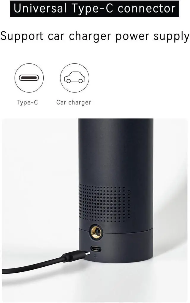 Alt view image 4 of 6 - 150PSI Wireless Handheld Portable Vacuum Cleaner Air Pump 2in1 Multifunctional Dust Collector for Car Home Office