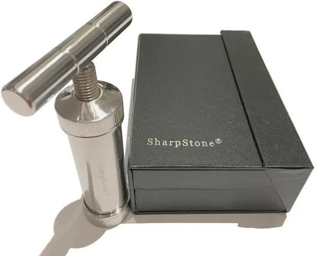 Main image of SharpStone Classic (5.3" Inch) Heavy Duty T-Shaped Press - 3pc, Medium, Silver