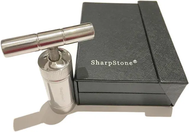 Main image of SharpStone Classic (3.5" Inch) Heavy Duty T-Shaped Press - 3pc, Small, Silver