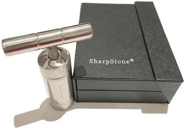 Main image of SharpStone Classic (3.5" Inch) Heavy Duty T-Shaped Press - 3pc, Small, Silver