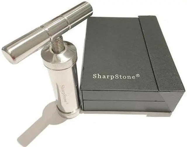 Main image of SharpStone Classic (6.2" Inch) Heavy Duty T-Shaped Press - 3pc, Large, Silver