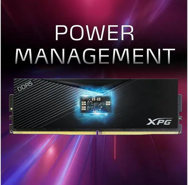 Alt view image 3 of 7 - XPG LANCER 32GB (2 x 16GB) 288-Pin DDR5 SDRAM DDR5 5200 (PC5 41600) Desktop Memory Model AX5U5200C3816G-DCLABK