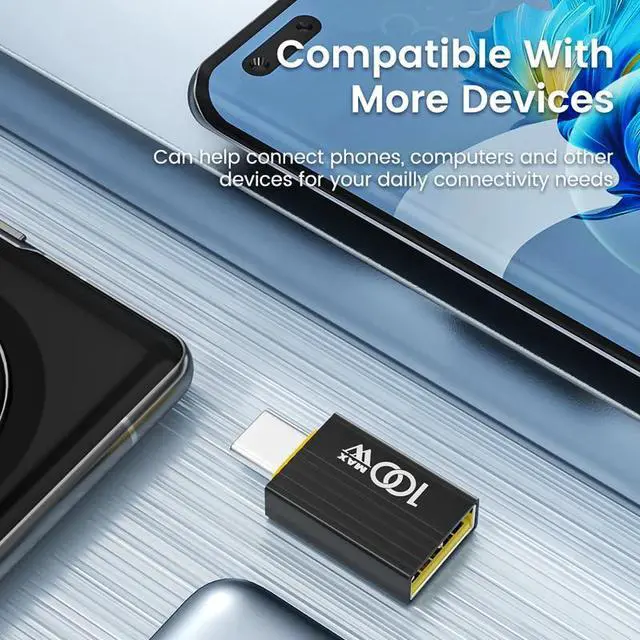 Alt view image 4 of 6 - 2Pack USB-C to USB 3.0 Adapter 10Gbps OTG USB Converter for iphone 15 Pro Max Huawei USB Flash Drive