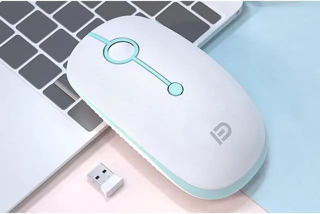 Main image of Wireless Mouse, 2.4GHz with USB Mini Receiver,1600 DPI,Compatible with PC, Mac, Laptop