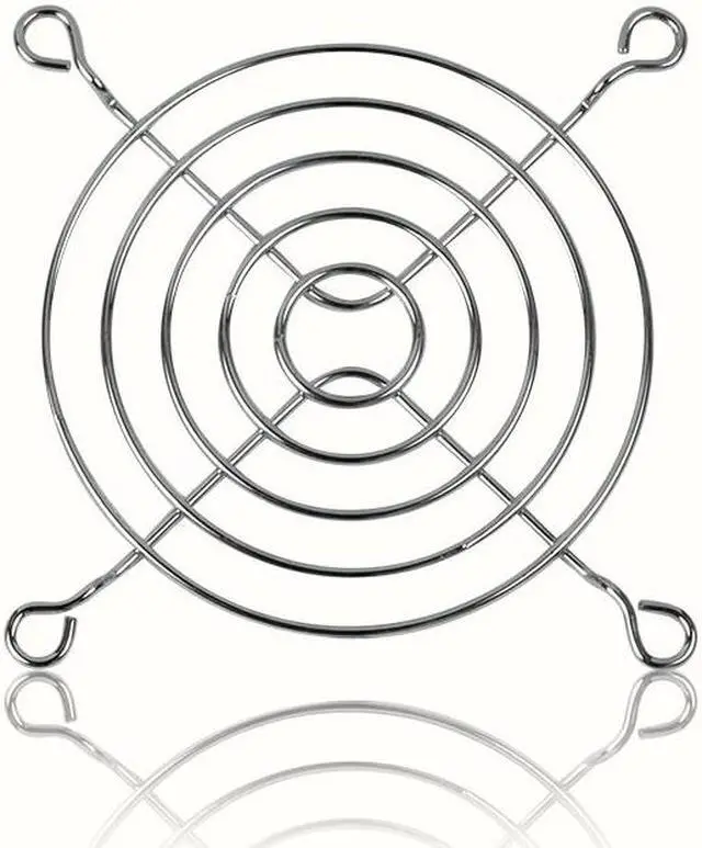 Main image of ARCTIC Fan Grill 80 mm - CPU Case Fan Grill, Made out of Nickel Plated Steel, Air Flow Transparent, Prevents Cable Damage