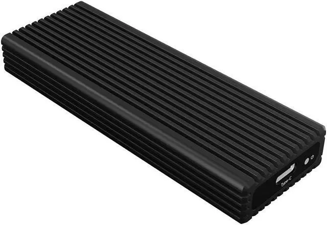 Alt view image 3 of 7 - Archgon USB 3.1 Gen.2 NVMe Aluminum External SSD Enclosure with Both USB-C and USB-A Cables Compatible with M.2 2230/2242/2260/2280 PCIe-Based Solid State Drive Model MSD-221 (Black)