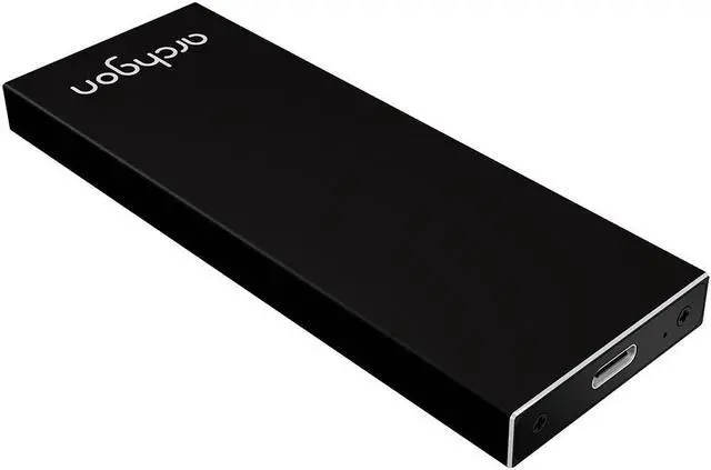 Main image of Archgon M.2 SSD Aluminum Enclosure Compatible with NGFF SATA III 6Gb/s B-Key & B+M-Key 2280/2260/2242/2230 Solid State Drive USB 3.1 Gen.2 Speed Model MSD-211 (M.2 NGFF B-Key B+M Key, Black)