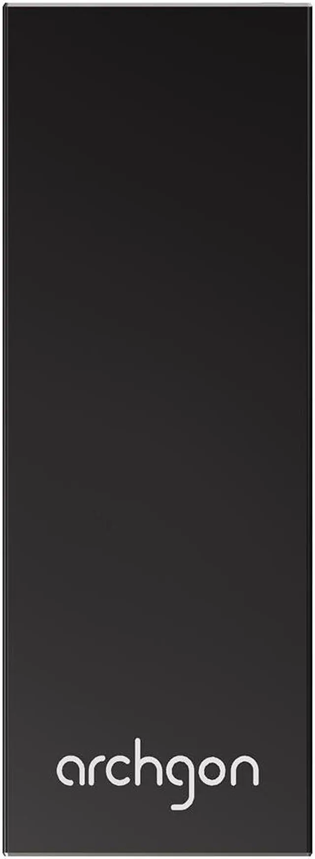 Alt view image 4 of 6 - Archgon M.2 SSD Aluminum Enclosure Compatible with NGFF SATA III 6Gb/s B-Key & B+M-Key 2280/2260/2242/2230 Solid State Drive USB 3.1 Gen.2 Speed Model MSD-211 (M.2 NGFF B-Key B+M Key, Black)