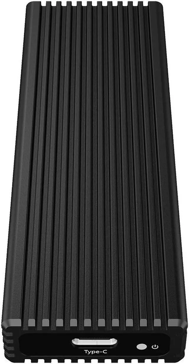 Alt view image 7 of 7 - Archgon USB 3.1 Gen.2 NVMe Aluminum External SSD Enclosure with Both USB-C and USB-A Cables Compatible with M.2 2230/2242/2260/2280 PCIe-Based Solid State Drive Model MSD-221 (Black)