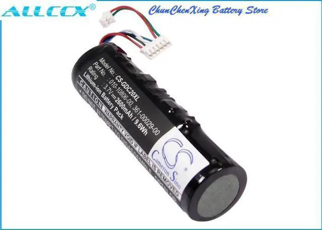 Alt view image 11 of 11 - 2600mAh Battery for Garmin DC20, DC30, DC40, Astro System DC20