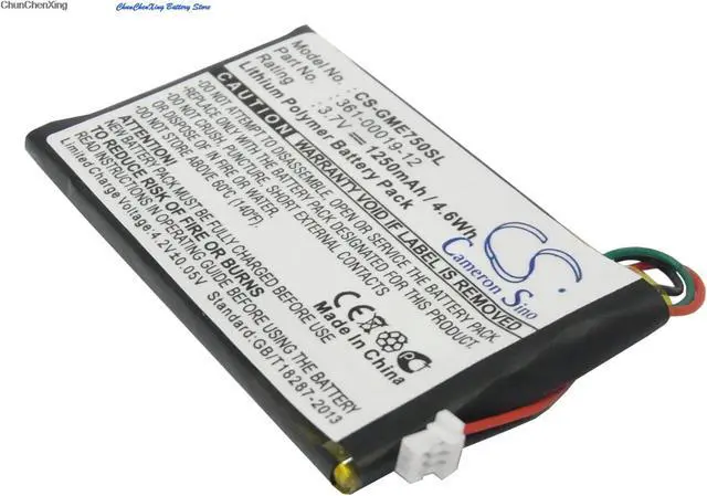 Alt view image 16 of 16 - 1250mAh Battery for Garmin Edge 605, Edge 705, 361-00019-12 NEW