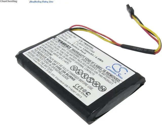Alt view image 14 of 15 - 1200mAh Battery For TomTom One XL Traffic, XL 30 Series, FLB0813007089