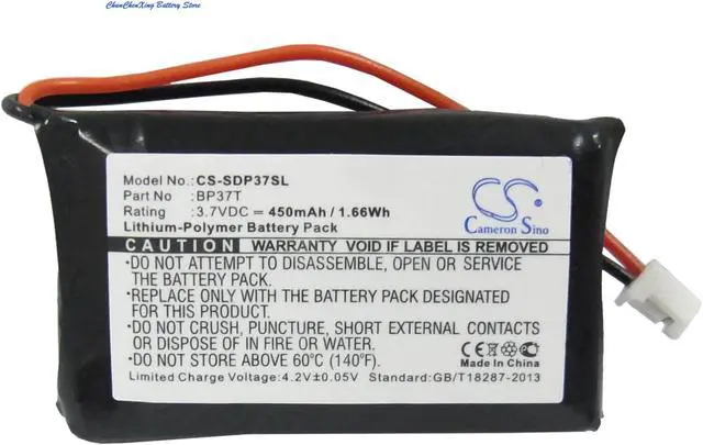 Alt view image 7 of 11 - Battery For DOGTRA BP37T,