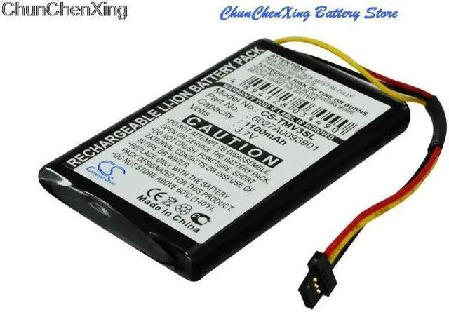 Alt view image 12 of 14 - 1100mAh Battery for TomTom XL IQ V3 4EM0.001.01 N14644, p/n: TomTom 6027A0093901