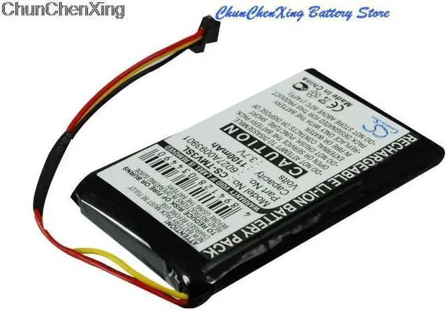 Alt view image 14 of 14 - 1100mAh Battery for TomTom XL IQ V3 4EM0.001.01 N14644, p/n: TomTom 6027A0093901