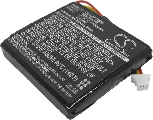 Alt view image 5 of 12 - Cameron Sino 700mAh Battery 533-000074 for Logitech 981-000257, F540, G930