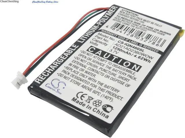Alt view image 12 of 15 - 1250mAh Battery for Garmin Nuvi 465Nuvi 465TNuvi 465LTM
