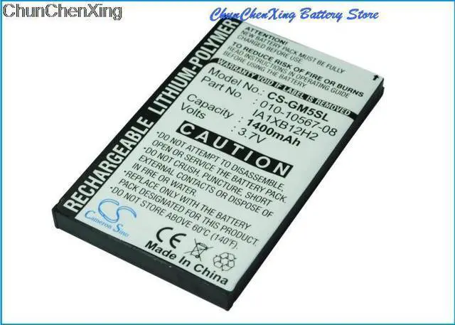 Alt view image 14 of 15 - 1400mAh Battery for Garmin iQue M5, 101056708, 010-10567-08 NEW
